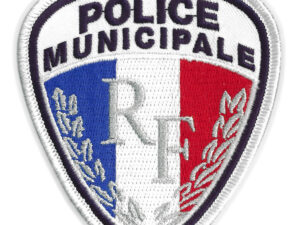 Ecusson brode sur velcro Police Municipale MD