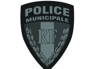 Écusson PVC 3D Police Municipale basse visibilité