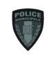 Écusson PVC 3D Police Municipale basse visibilité - Vue principale