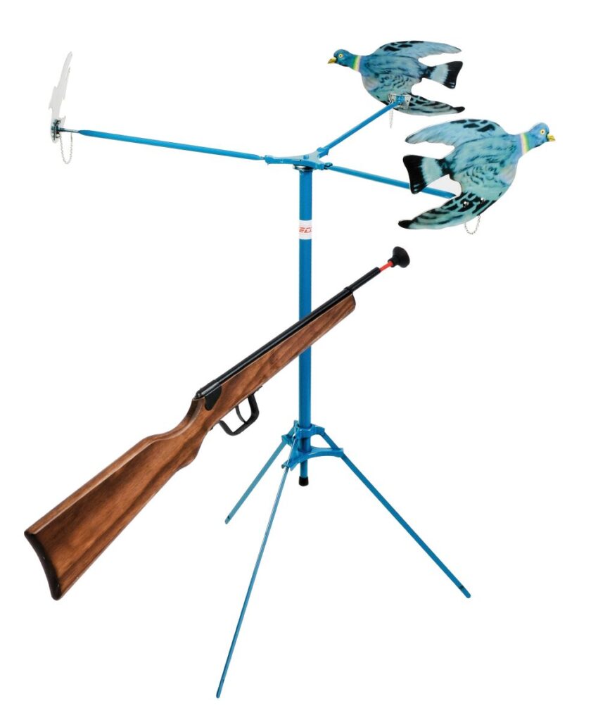 Tir aux pigeons 3 pieces a spirales, Fusil 1 coups - Vue principale
