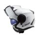 Casque modulable LS2 blanc - Vue principale