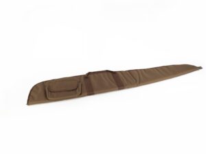 Etui Fusil toile Marron 2 Poches long 120 cm