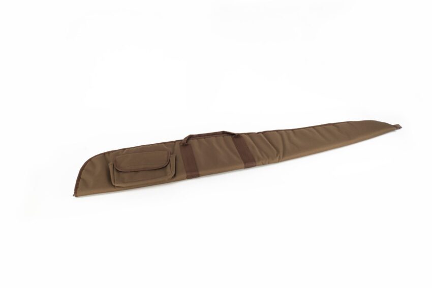 Etui Fusil toile Marron 2 Poches long 120 cm - Vue principale