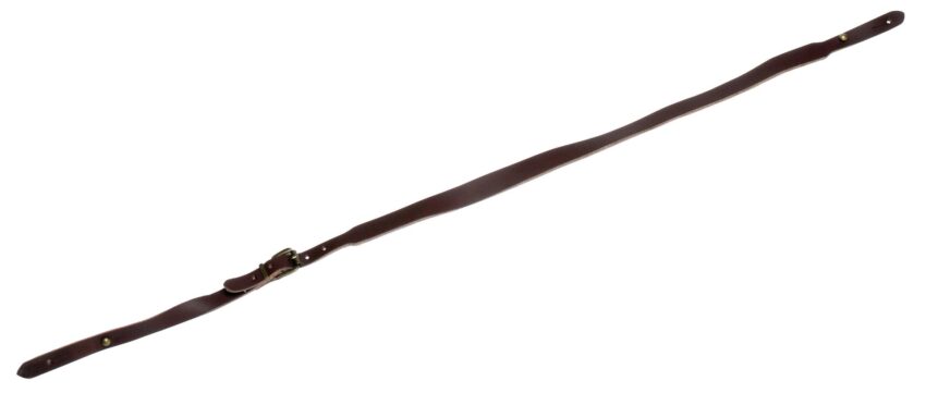 Bretelle plate croute larg 25 mm à boutons - Vue principale