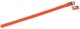 Collier Orange fluo biothane long 55 cm larg 25 mm - Vue principale