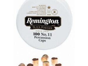Amorce Remington a percussion n°11 pour poudre Noire