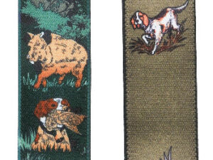 Bretelle élastique Januel avec des motifs chasse