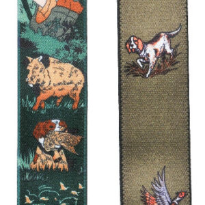 Bretelle élastique Januel avec des motifs chasse