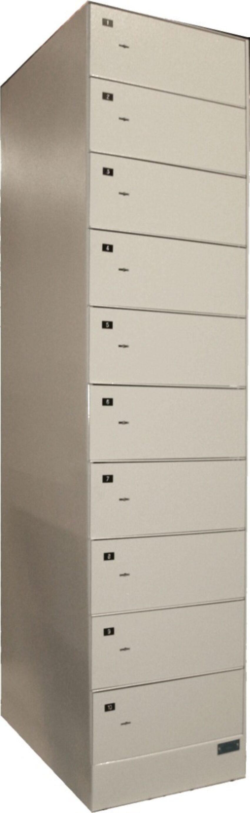 Armoire forte de sécurité – 10 casiers - Vue principale