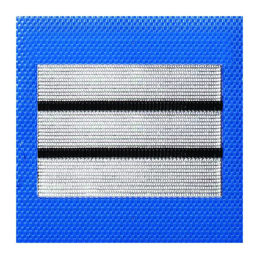 Grade velcro tissu 5×5 chef de service 1ere classe - Vue principale