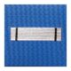 Grade velcro tissu 5×5 chef de service stagiaire - Vue principale