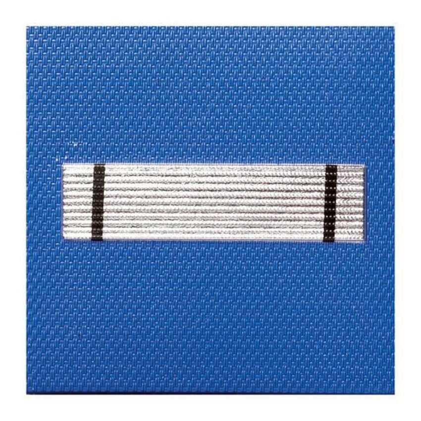 Grade velcro tissu 5×5 chef de service stagiaire - Vue principale
