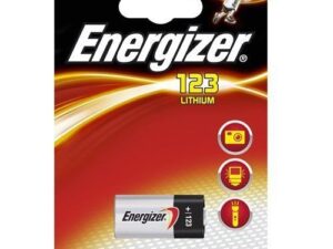 Pile energizer lithium cR123