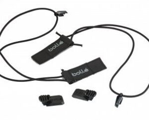 Fixation elastique Bollé avec scratch Noir pour combat