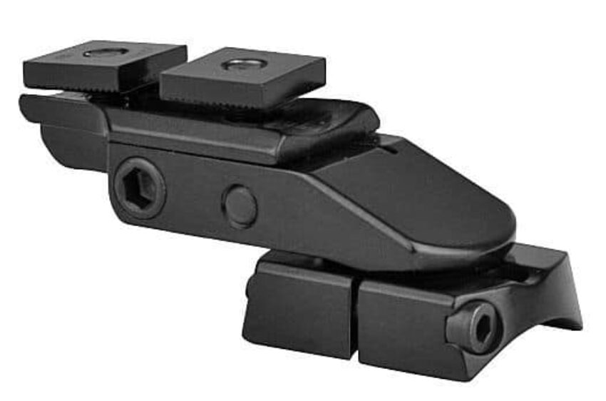 Mont EawRail convex basculant bh 18mm pour merkel rx helix - Vue principale