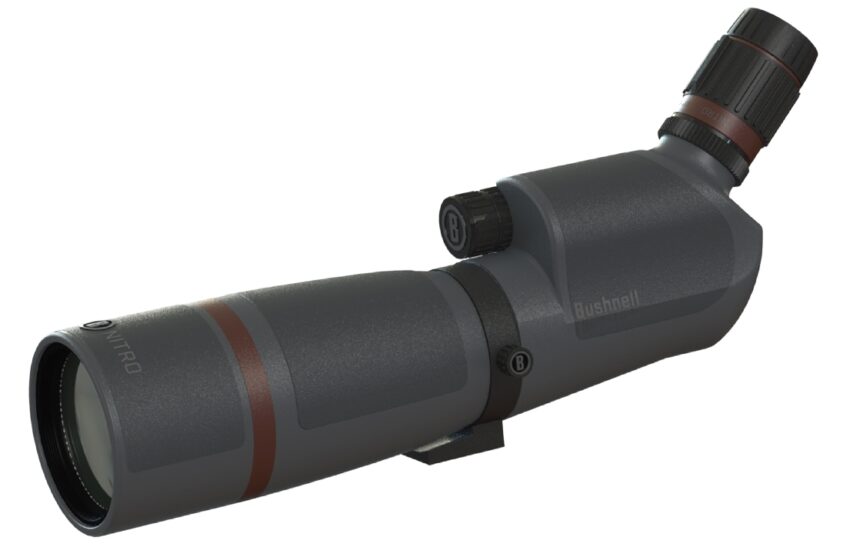 Lunette terrestre Bushnell nitro 15-45×65 coudée - Vue principale