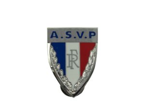 Pin's métallique A.S.V.P. - pour calot