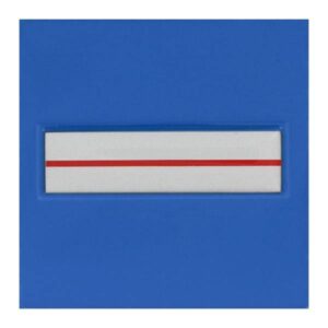 Grade velcro 5x5 plastifie relief brigadier chef