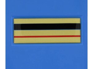 Grade velcro 5x5 plastifie relief brigadier chef principal