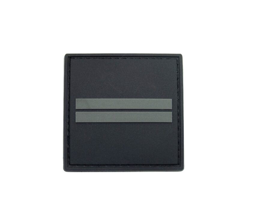 Grade velcro 5×5 basse visibilité – brigadier - Vue principale