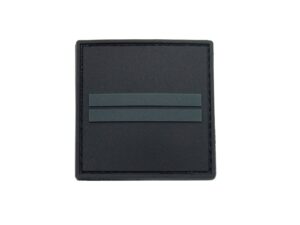 Grade velcro 5x5 basse visibilité - brigadier chef