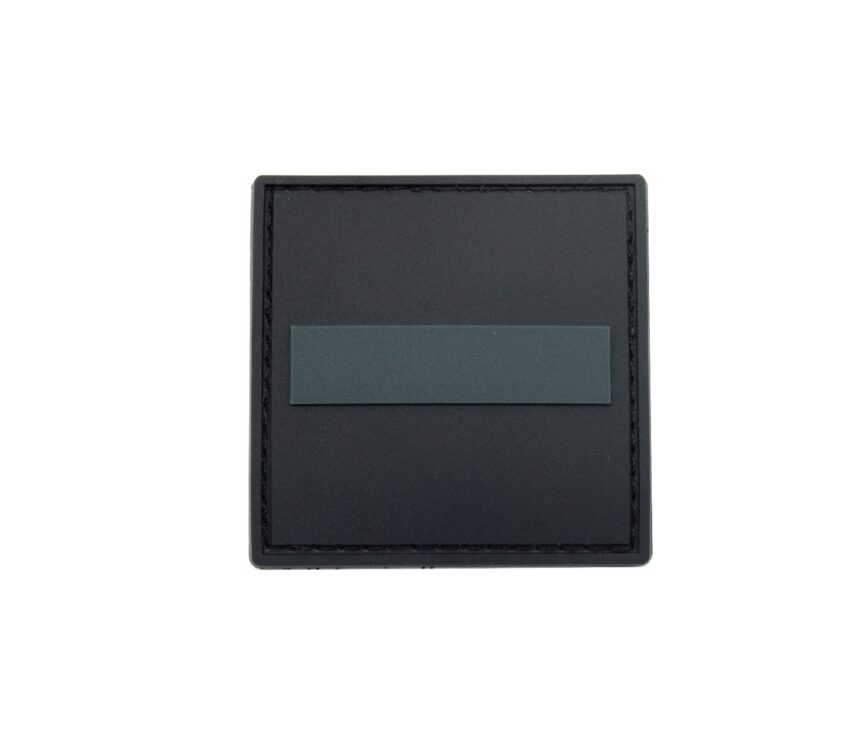 Grade velcro 5×5 basse visibilité – chef de service classe normale - Vue principale