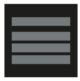 Grade velcro 5×5 basse visibilité – directeur - Vue principale