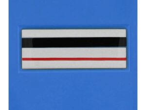 Grade velcro 5x5 plastifie relief chef de Police