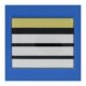 Grade velcro 5×5 plastifie relief directeur stagiaire - Vue principale