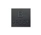 Grade velcro 5×5 basse visibilité – groupe sanguin B+ - Vue principale