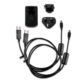 Chargeur secteur (Adaptateurs europe et Câbles microUSB / miniUSB inclus) - Vue principale
