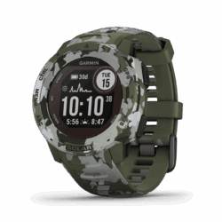 Montre gps multi-fonction Garmin instinct solar - Lichen Camo