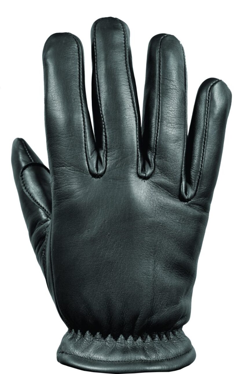 Gants palpation – Cuir – Noir - Vue principale
