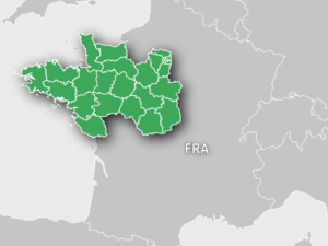 Carte Garmin TOPO France V6 PRO - Nord-Ouest