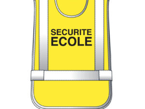 Chasuble Jaune haute visibilité sécurité école