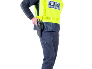 Chasuble bicolore haute visibilité Police Municipale