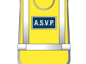Chasuble Jaune haute visibilité A.S.V.P.