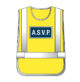 Chasuble Jaune haute visibilité A.S.V.P. - Vue principale