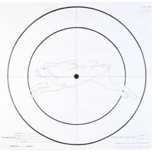 Lot de 100 Cibles d'essai Fusil 90x90