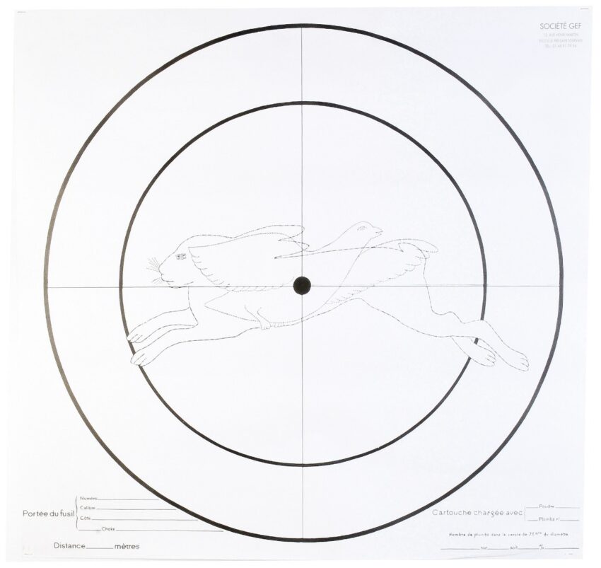 Lot de 100 Cibles d’essai Fusil 90×90 - Vue principale