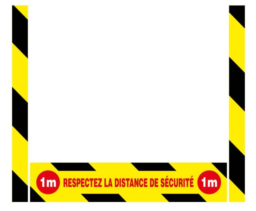 Kit marquage au sol – modèle 1 - Vue principale