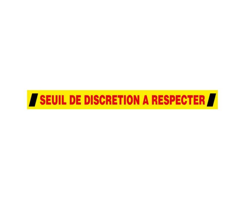 Marquage au sol – modèle 5 - Vue principale