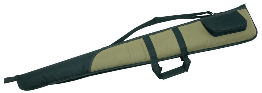 Etui Fusil Vert Poche Noire avec Bretelle 130 cm - Vue principale