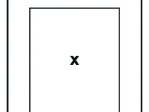 Cible gravolux M1 g0520 - 50x70 cm - carton - par 100