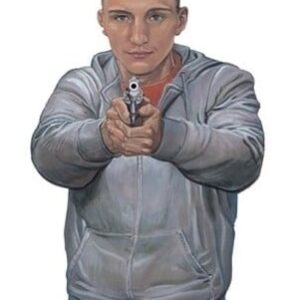 Cible gravolux PJ lieges n°3 - 88,5x63,5 cm - papier - L'unite