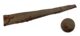 Etui Fusil toile Marron intérieur imitation mouton ouVerture sur tout - Vue principale