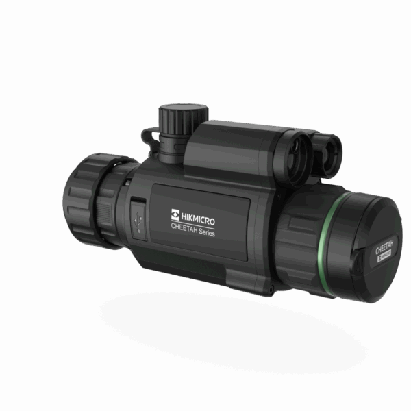 Clip-on à amplification de lumière HIKMICRO Cheetah avec télémètre laser