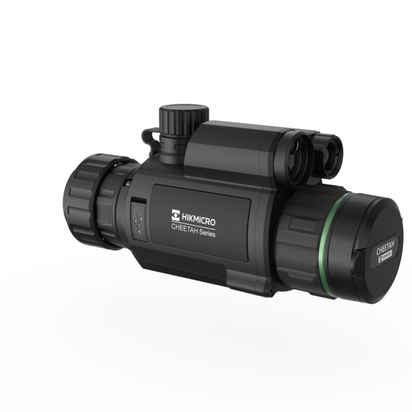 Clip-on à amplification de lumière HIKMICRO Cheetah avec télémètre laser - Vue principale