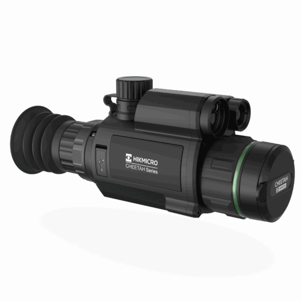 Lunette à amplification de lumière HIKMICRO Cheetah avec télémètre laser - 2.7-21.6x32
