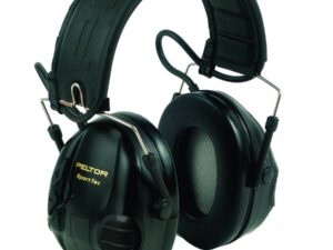Casque anti-bruit 3M™ Peltor™ sporttac™ - Coquilles Noires/Rouges